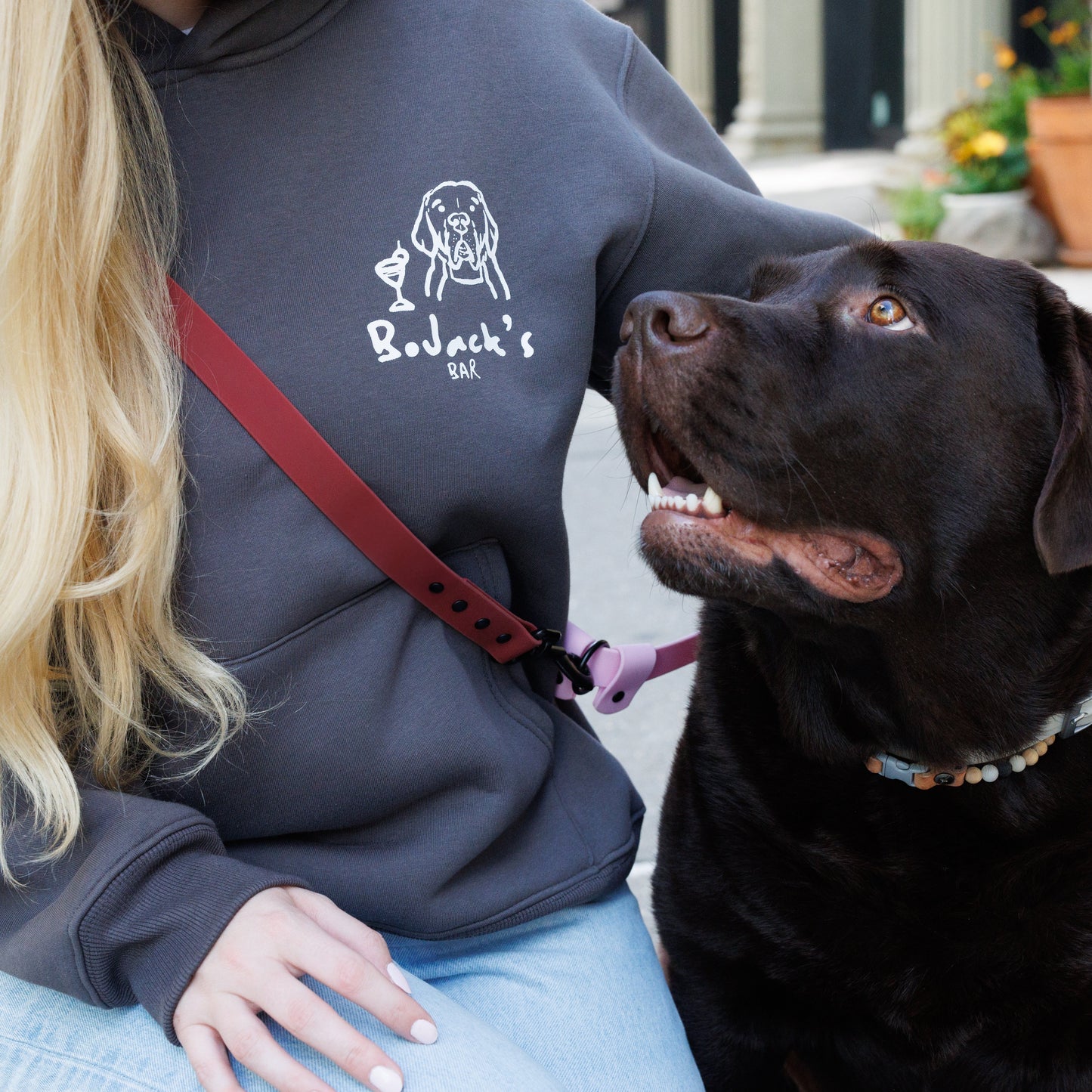 BoJack's Bar Hoodie - Charcoal