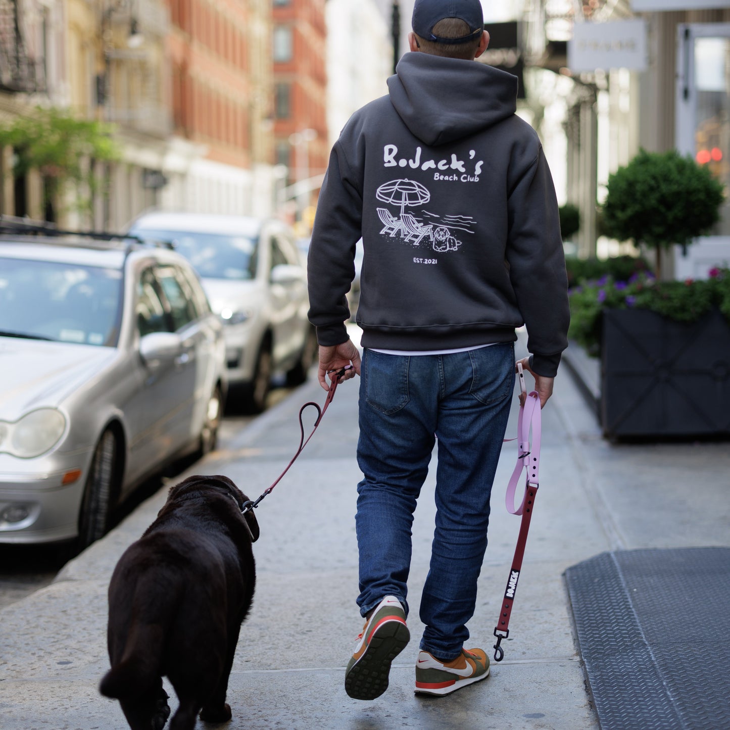BoJack's Beach Club Hoodie - Charcoal