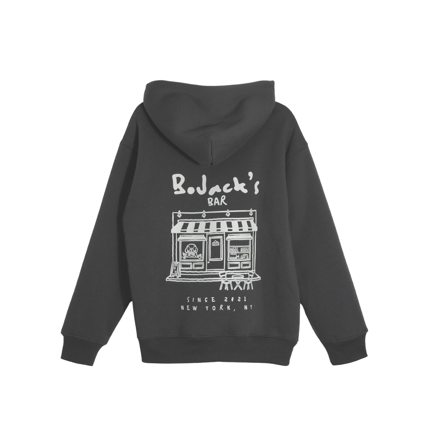 BoJack's Bar Hoodie - Charcoal