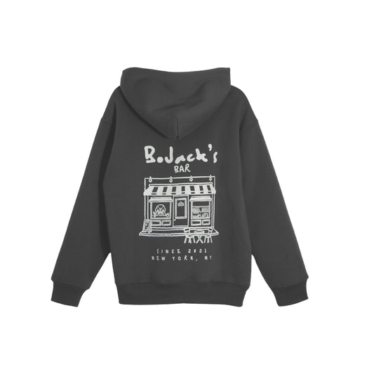 BoJack's Bar Hoodie - Charcoal