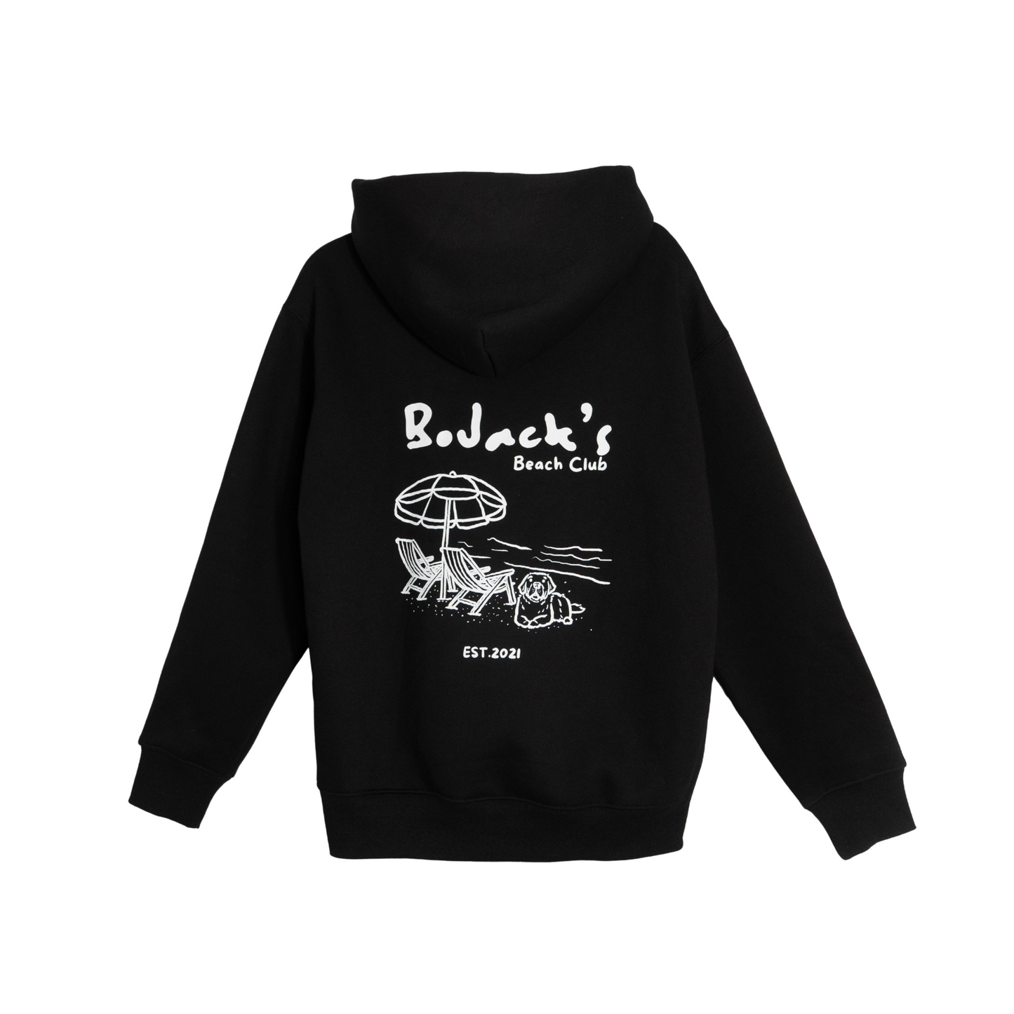 BoJack's Beach Club Hoodie - Black