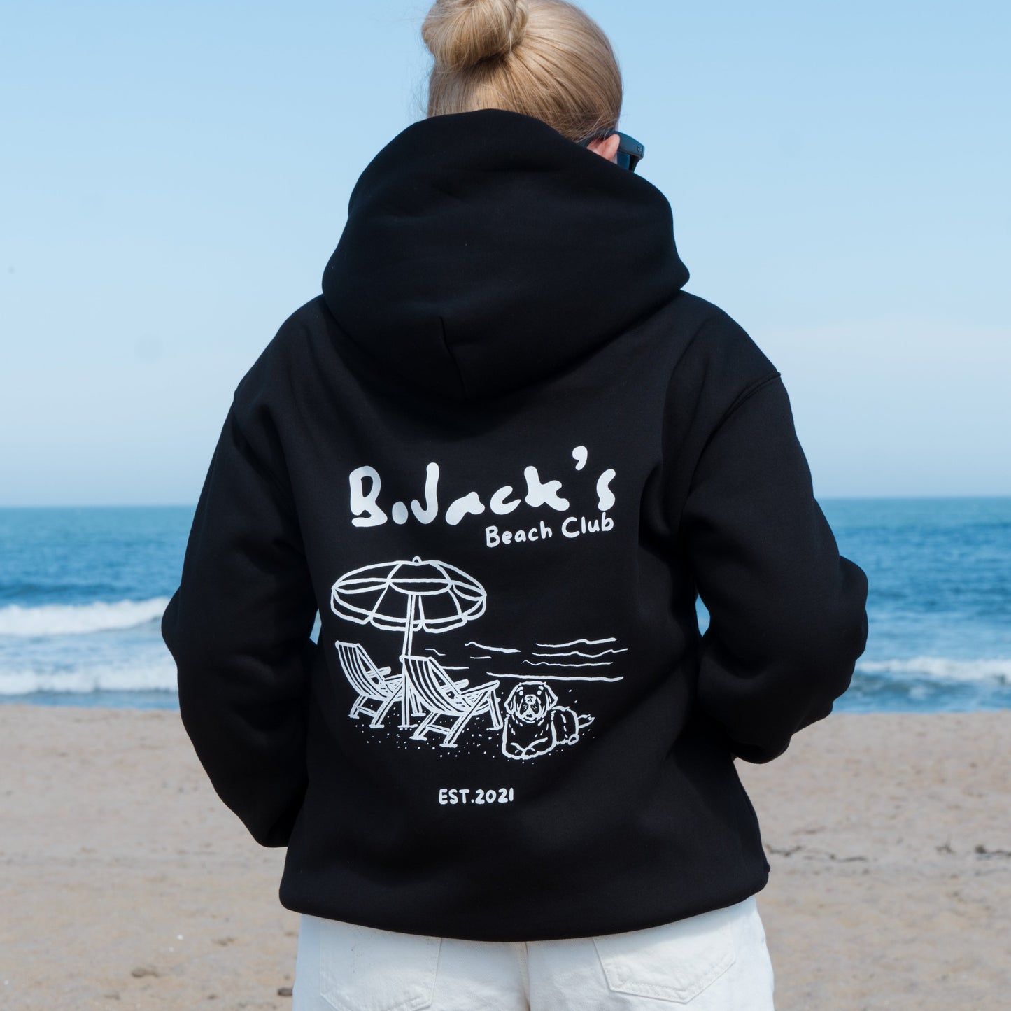BoJack's Beach Club Hoodie - Black