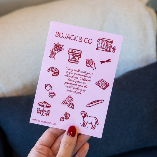 Coffee Strolls Sticker Sheet